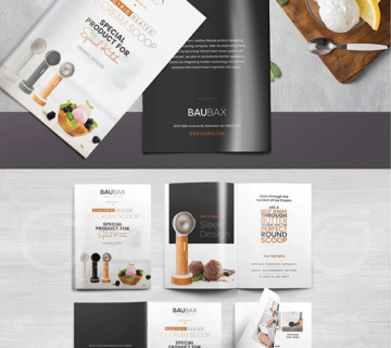 BauBax-Ice-Cream-Scoop-Brochure-Design